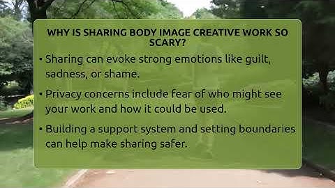 Why Is Sharing Body Image Creative Work So Scary? - Inside Body Image