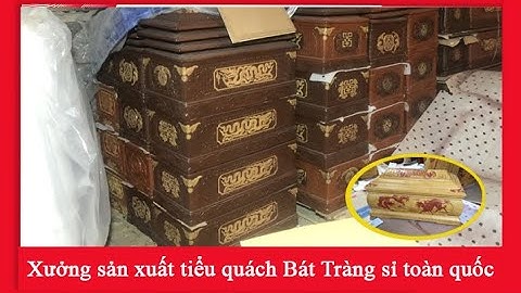 Xưởng sản xuất tiểu quách gốm sứ Bát Tràng - Tổng kho gốm phúc tâm an