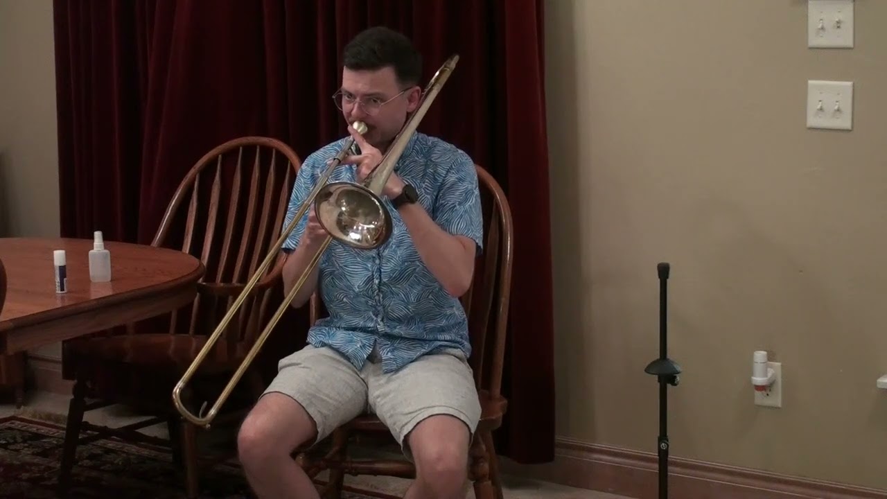 1928 King SilverTone Trombone