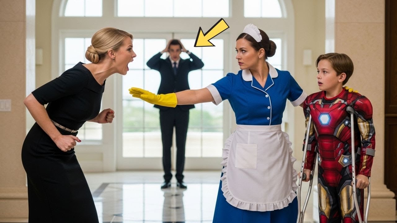 "CLEANER onthult de waarheid over wrede stiefmoeder en miljonairvader... hij is VERNIETIGD"