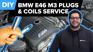 BMW E46 M3 Spark Plug & Ignition Coil Replacement DIY (2001-2006 BMW S54 Ignition Service)