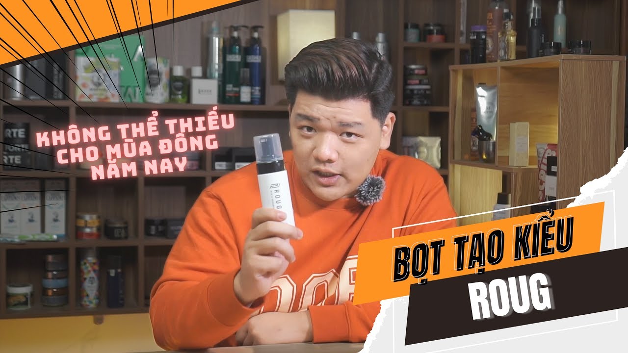 REVIEW Bọt tạo kiểu tóc Roug Sea Salt Mousse | Dưỡng, Tạo Phồng và Giữ ...