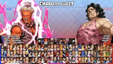 Shin Akuma VS Hugo CAPCOM VS SNK EVOLUTION - REV 2
