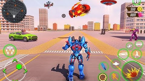 Bus Robot Car Transform War– Spaceship Robot game Brave Jackals New Gameplay