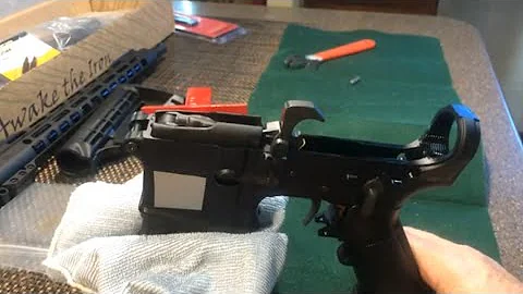 AR-15 Hammer and Lower Receiver install