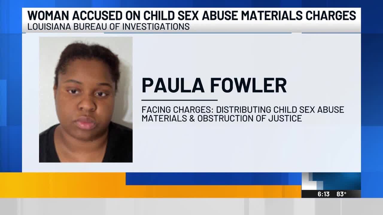 Woman arrested for alleged child sex crimes - YouTube