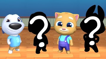 Talking Hank vs Talking Ginger vs MYSTERY Characters - Talking Tom Time Rush