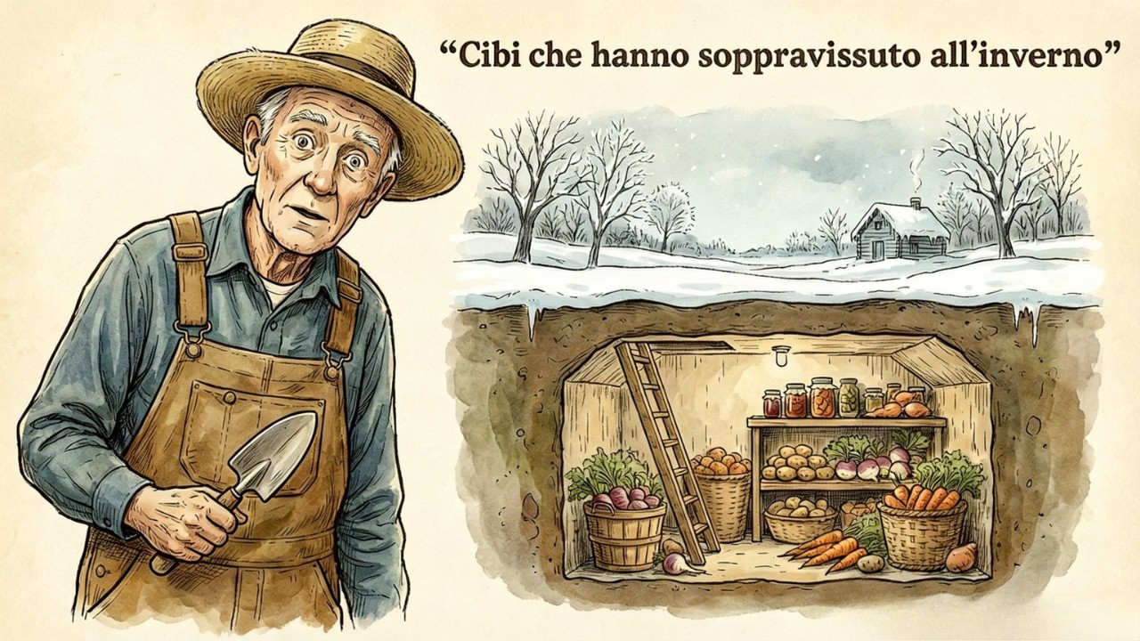 Il sistema della Seconda Guerra che manteneva il cibo fresco tutto l’inverno