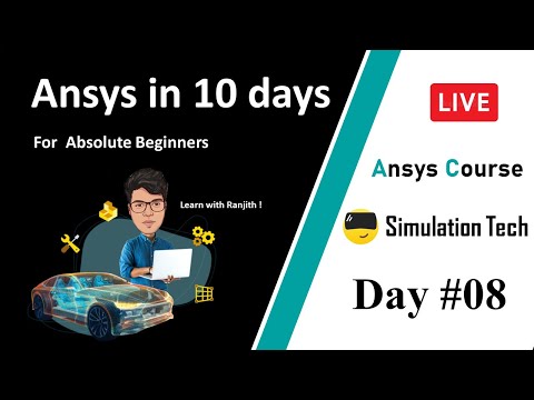 Transient Structural Analysis | Day 08 | Learn Ansys with Ranjith