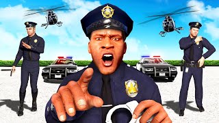 Franklin Joined THE BIGGEST POLICE FORCE in GTA 5!