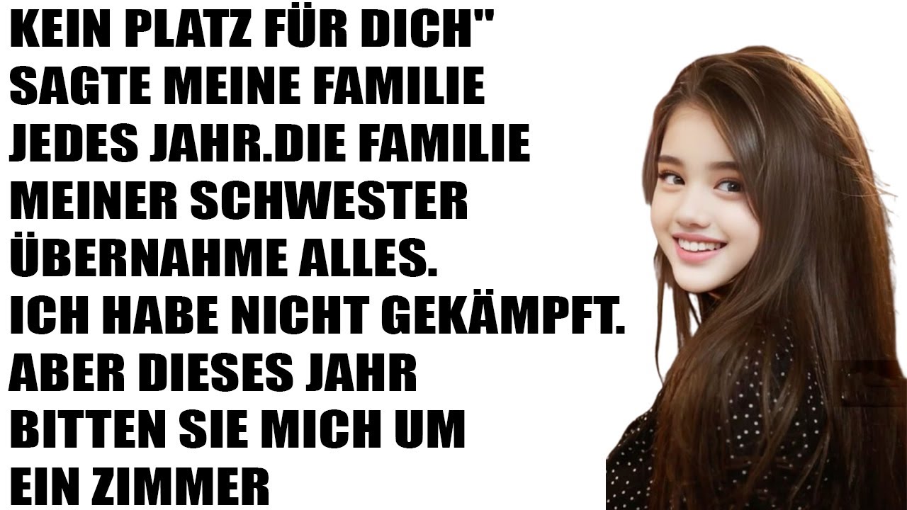„Kein Platz für mich“ – Jedes Jahr übernahm meine Schwester alles