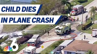 Child Reportedly Dies After Plane Crashes Into Van in Pembroke Pines