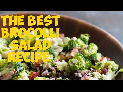 HOW TO MAKE THE BEST BROCCOLI SALAD