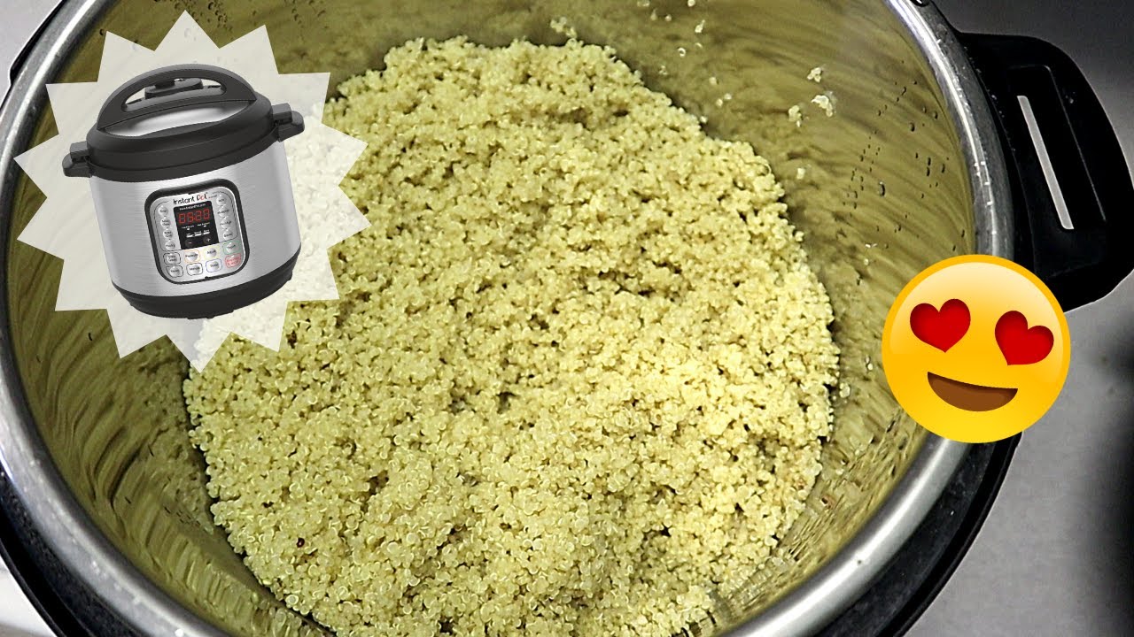 INSTANT POT QUINOA ☆ easy AF