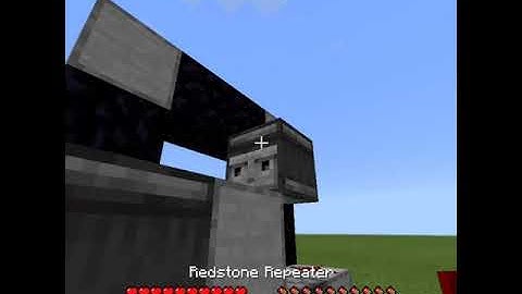 ✓Minecraft: How to make On and Off Nether Portal #Shorts