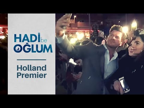 Hadi Be Oğlum Premier in Holland  ❖ Kivanc Tatlitug greets fans  ❖  English subtitles