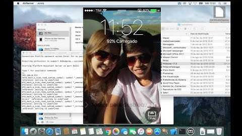aula 6708 iOS Android com Delphi   testando aplicativo no celular real iOS Device Iphone