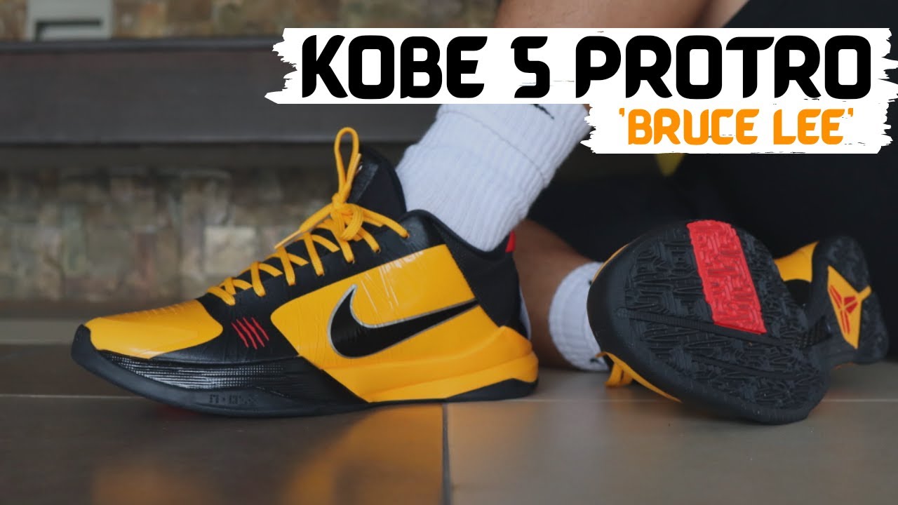 So Glad These Are Back!! Kobe 5 Protro 'Bruce Lee' Unboxing! - YouTube