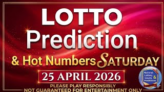 Prédiction des numéros gagnants du Loto britannique pour le 25 avril 2026 | À voir absolument ava...