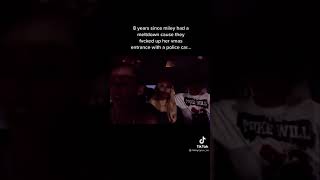 Miley Cyrus Meltdown After Her Vma Entrance Was Messed Up shorts youtubeshorts mileycyrus