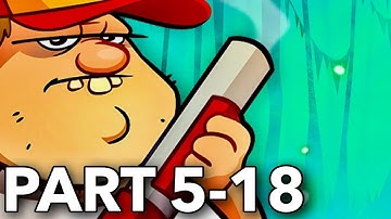 Swamp Attack Episode 5 Level 18 Walkthrough Gameplay - Please Don