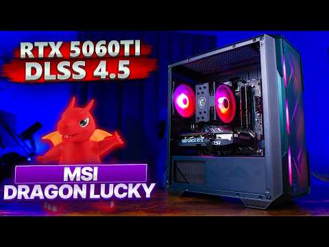 RTX 5060TI andDLSS 4.5. MSI Dragon Lucky в 007 First Light