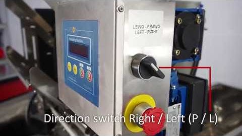 Uncapping machine - Calibration