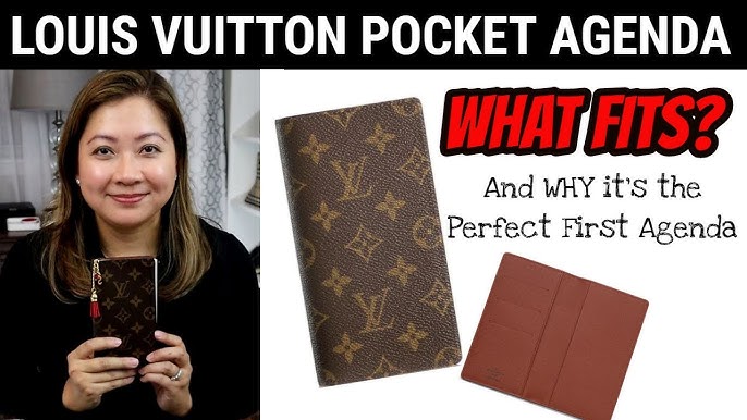 Louis Vuitton Pocket Agenda: Agenda Refill Options & My Final Choice 