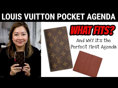 Louis Vuitton Pocket Agenda Cover Vuittonite Monogram