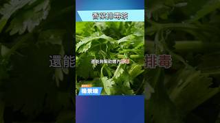 香菜這樣喝，排出體內毒素！