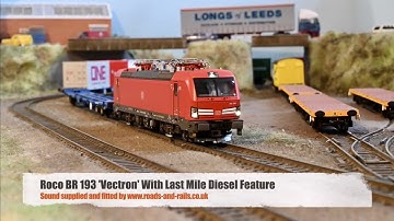 German Roco BR 193 Vectron, Electric Loco With A 