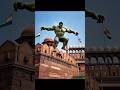 Hulk Ne Delhi Me Kiya Kabza, Free Me Ghumega Delhi #hulk #delhi #shorts