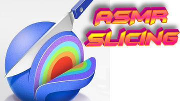 ASMR SLICING Gameplay All Levels IOS Android Games Level 16-18