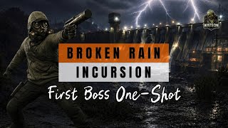 New Broken Rain Incursion - Boss 1: 1-Shot #tomclancysthedivision2 