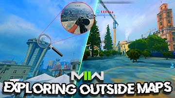 Exploring Outside MW2 Maps ! - MWII Out of Map Glitches