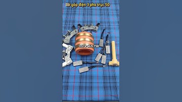 Cổ góp điện 3 pha trục 50, vành góp điện 3 pha, bô cỗ góp điện 3 vành đổng, cổ góp điện là gì?