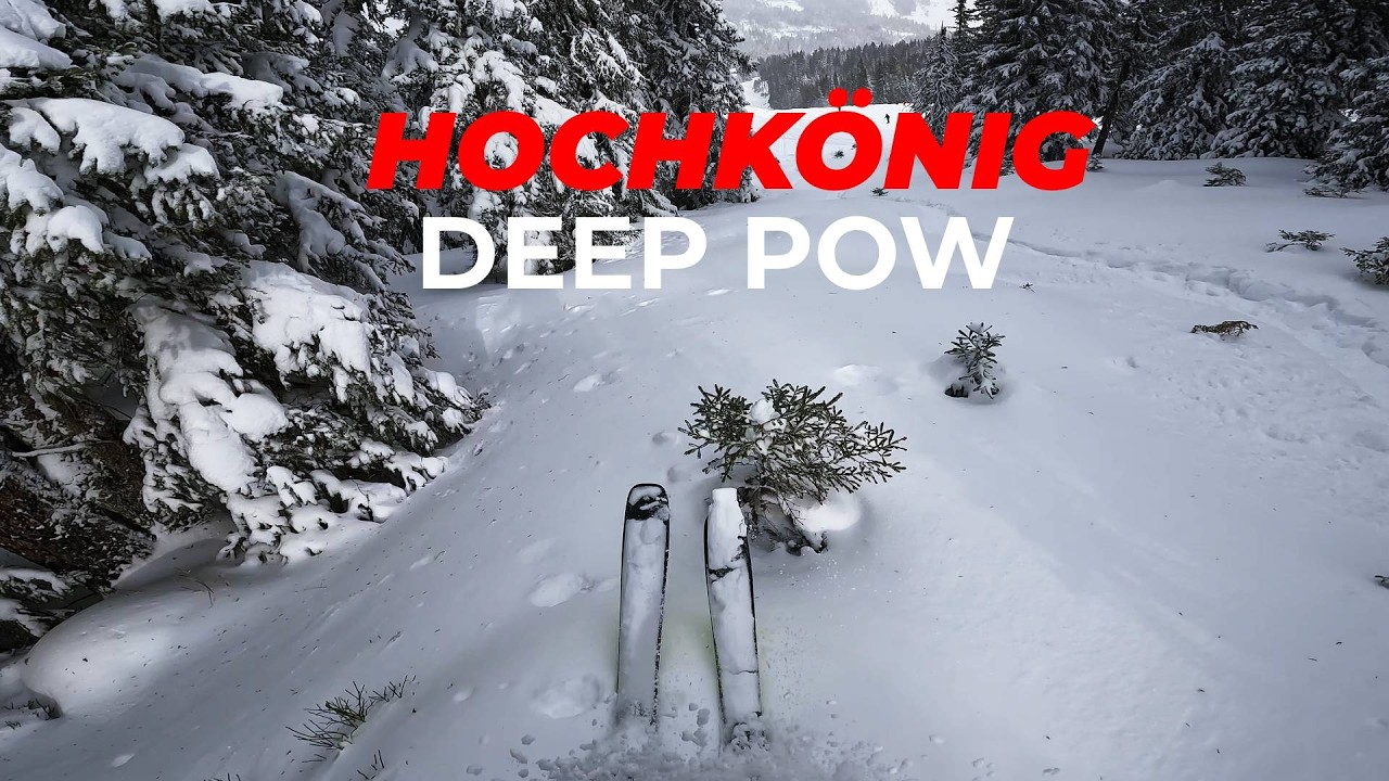 Offpiste Powder Day in Hochkönig Austria