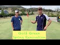 Golf Putting Green renovation with Ben from Lawn Tips (Part 1)