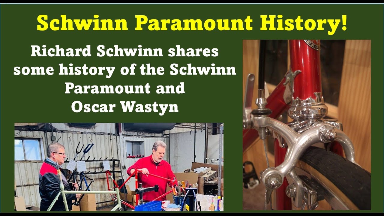 Schwinn Paramount History with Richard