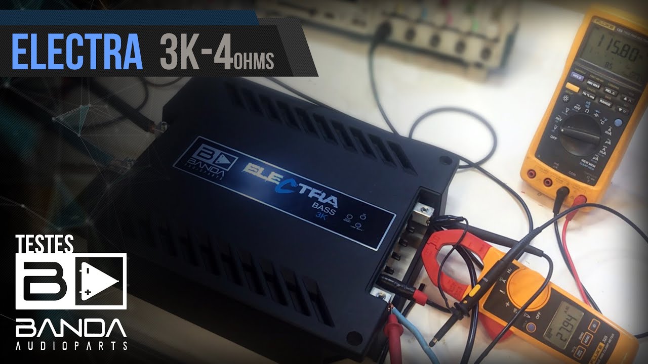 Testing the Power of the Electra 3K4 3000 Watts RMS Amplifier