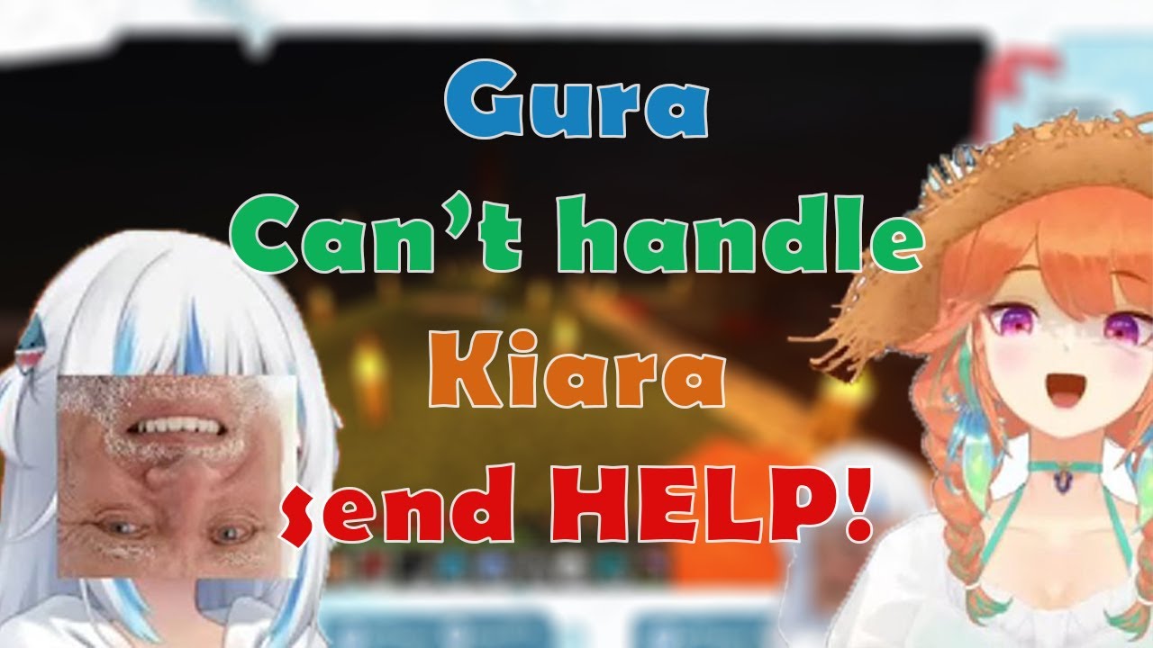 [EN&ID Sub] Gura udah gak tahan lagi mendengar Kiara, TOLONG KIRIM BANTUAN!!