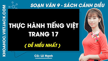 Soạn bài Thực hành tiếng Việt trang 17, 18 | Ngữ văn 9 - Cánh diều (DỄ HIỂU NHẤT)