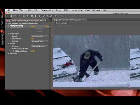 After Effects Classic Course: Warp Stabilizer 1/4 - Instant Gratification