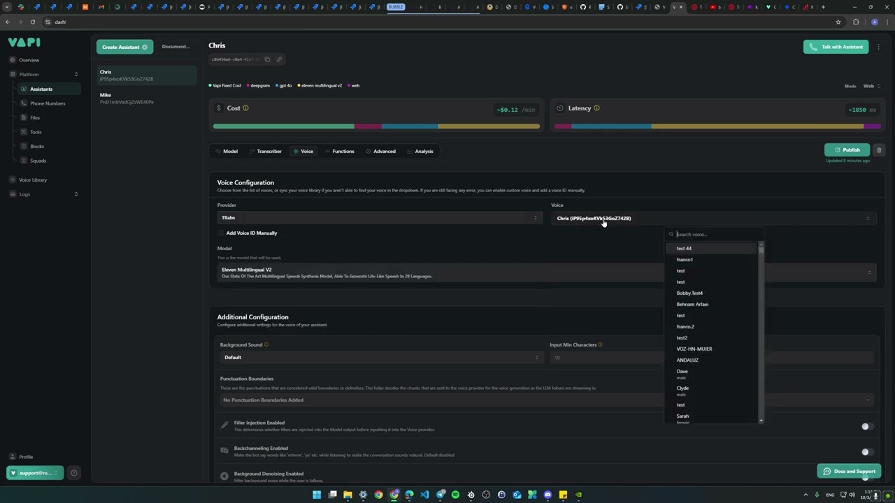[RapidDev] VAPI Assistant Setup - Bubble.io