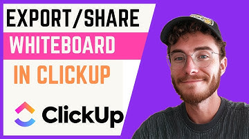 How To Share Or Export Whiteboard In ClickUp