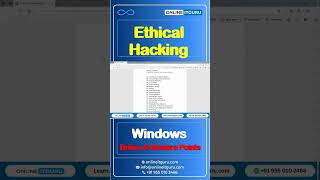 Windows Restore Points Explained | Ethical Hacking Short 2026  #cybersecurity
