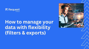 How to manage your data with flexibility (filters & exports)