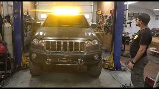 Lights and Sliders for My HEMI JEEP!