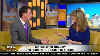 Jonathan Stevens, MD discusses suicide prevention on Fox 26