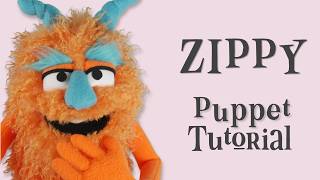 Zippy Puppet Tutorial - Intermediate level Sewing Pattern